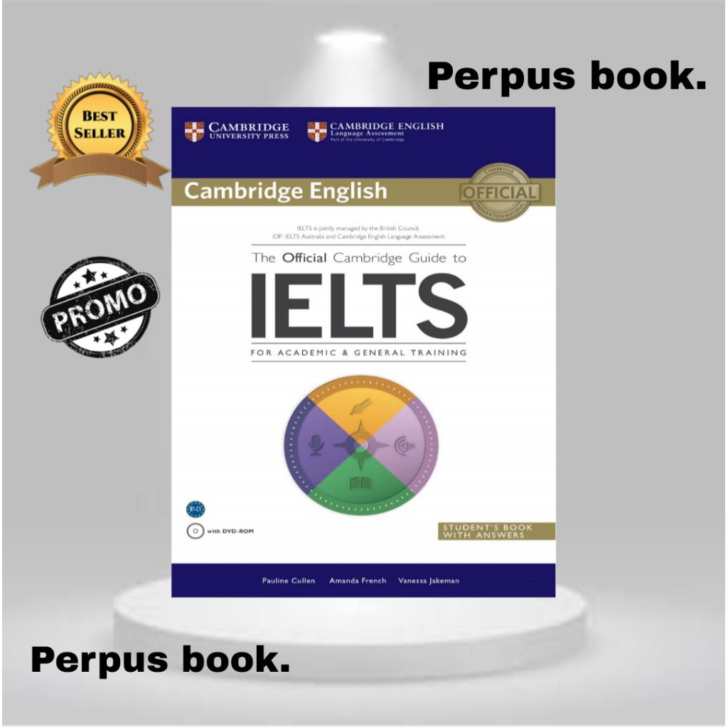 BUKU THE OFFICIAL CAMBRIDGE GUIDE TO IELTS FULL COLOR