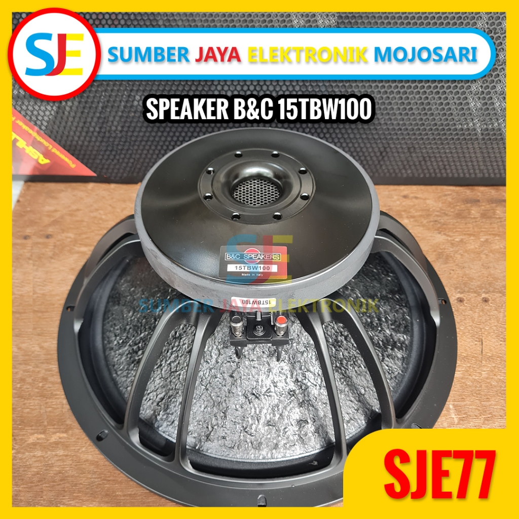 Speaker BNC 15TBW100 Coil 3 inch / Speaker Komponen 15 inch BNC15TBW100