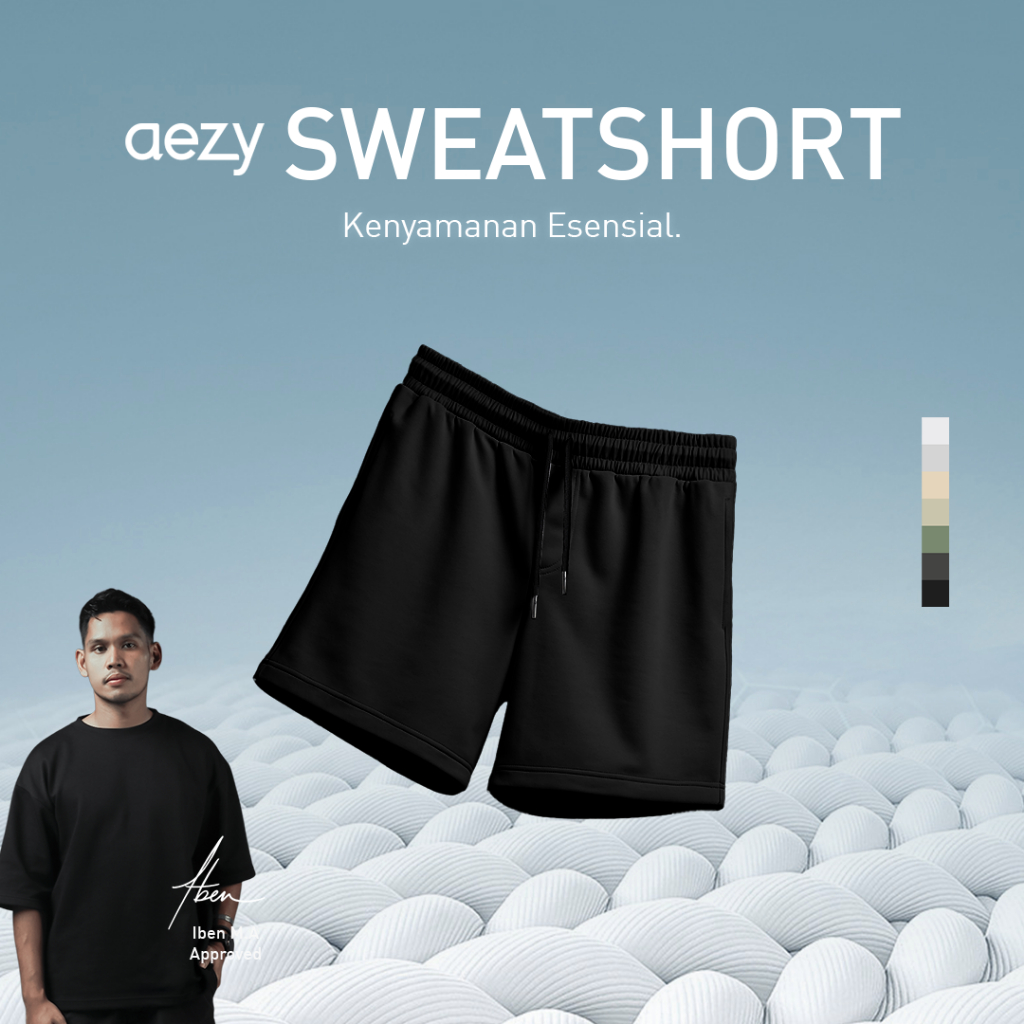 No Void Minds AEZY Sweatshorts | Charcoal