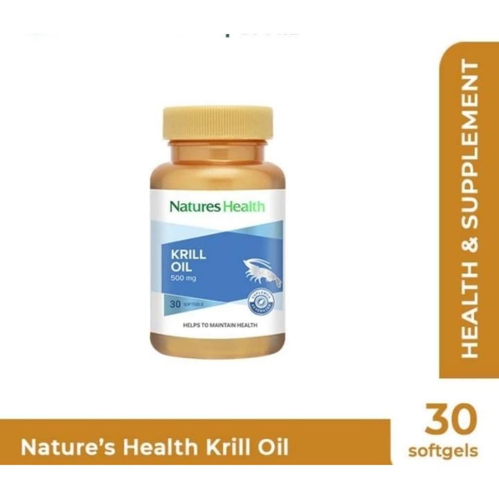 Natures Health Krill Oil 500 Mg