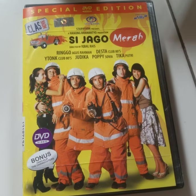DVD Original Si Jago Merah Feat Ringgo Agus Rahman