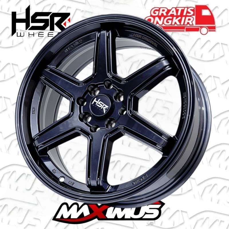 Velg Mobil Super Sale Ring17 MINAS HSR R17 Lebar 7 Lobang Baud 8X100-114,3 ET42 Agya Ayla Yaris Vios