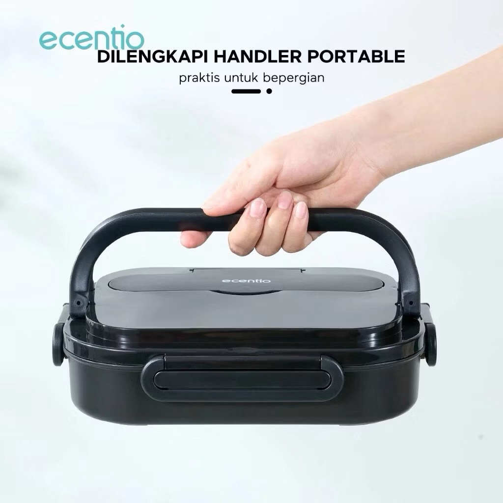 2165 / lunch box stainless 304 with soup bowl ecentio
