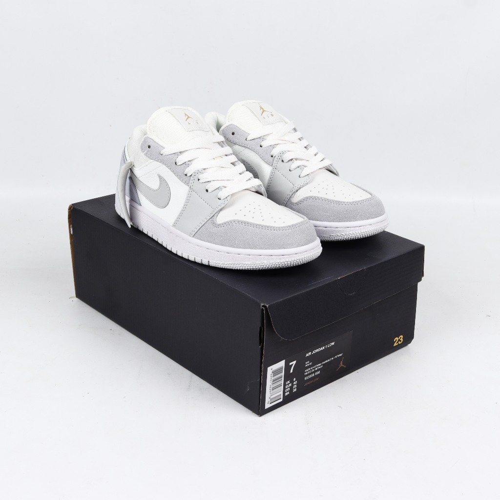 Nike Air Jordan 1 Low Paris White Sky Grey