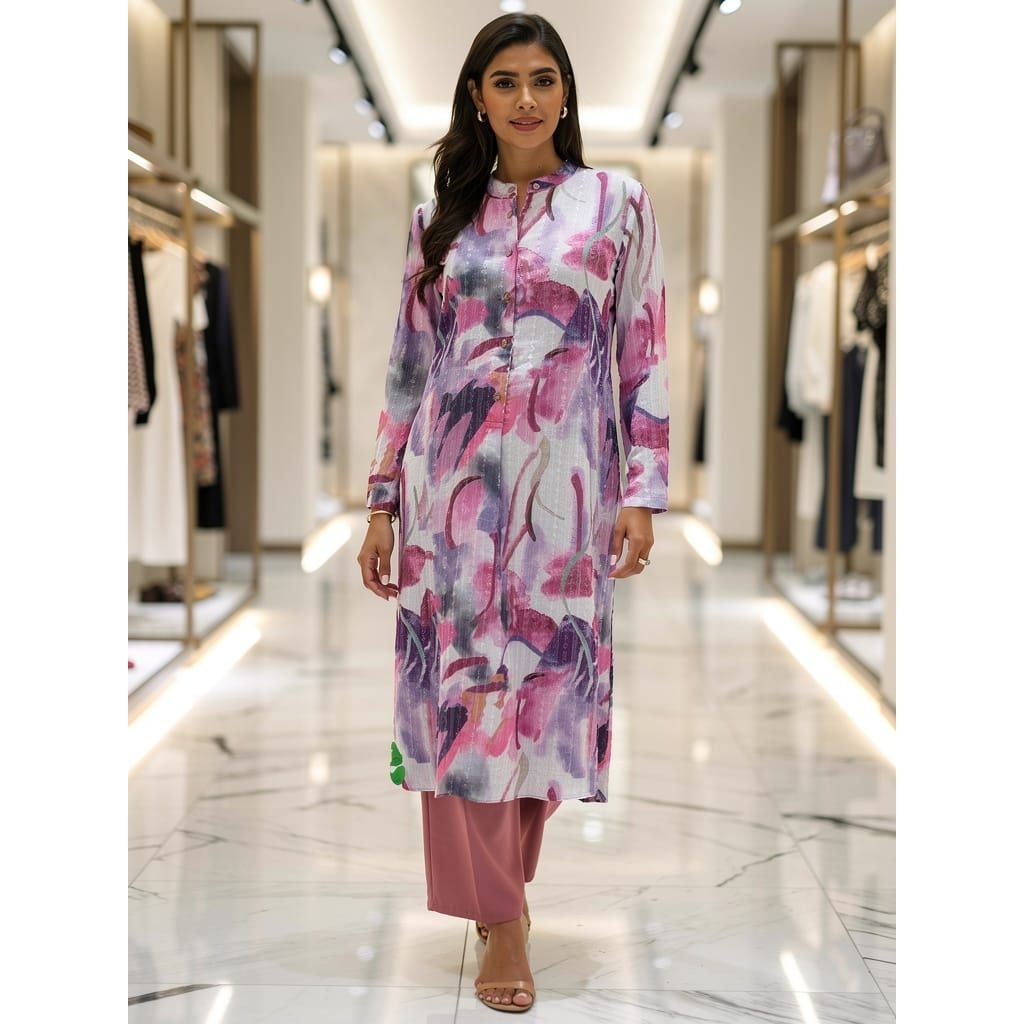 One Set Setelan Celana dan Setcel Long Tunik Premium Celana Kulot Bahan Adem