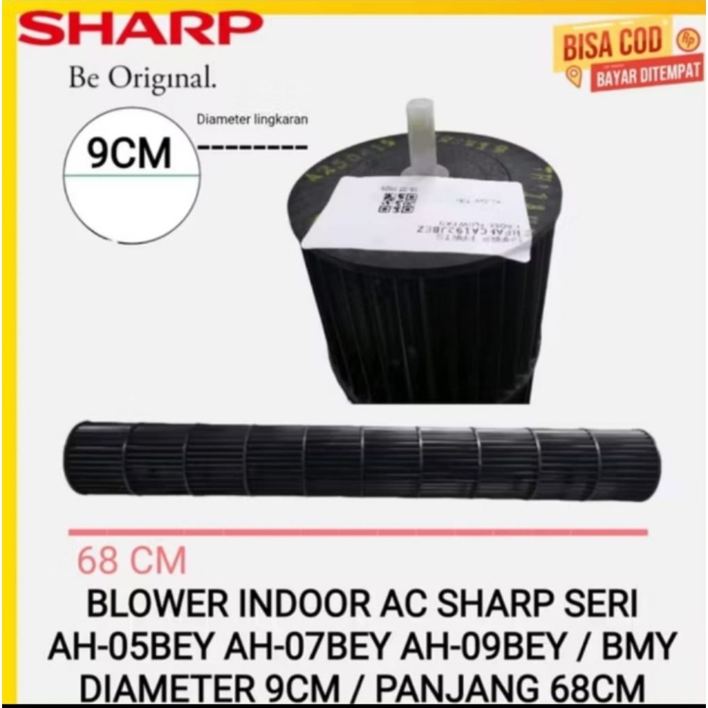 blower indoor ac sharp BEY ORIGINAL