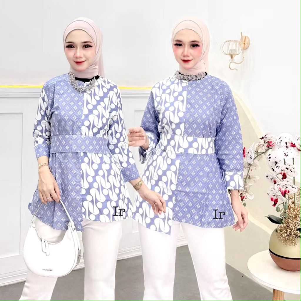 Baju Batik Wanita Batik Sekolah / Batik Kuliah / Batik Kerja / Batik kondangan
