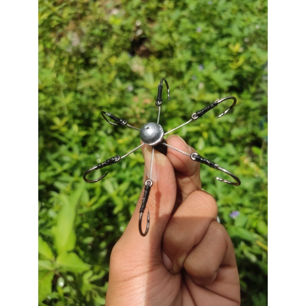 kail pancing garong mata 6 dan 8