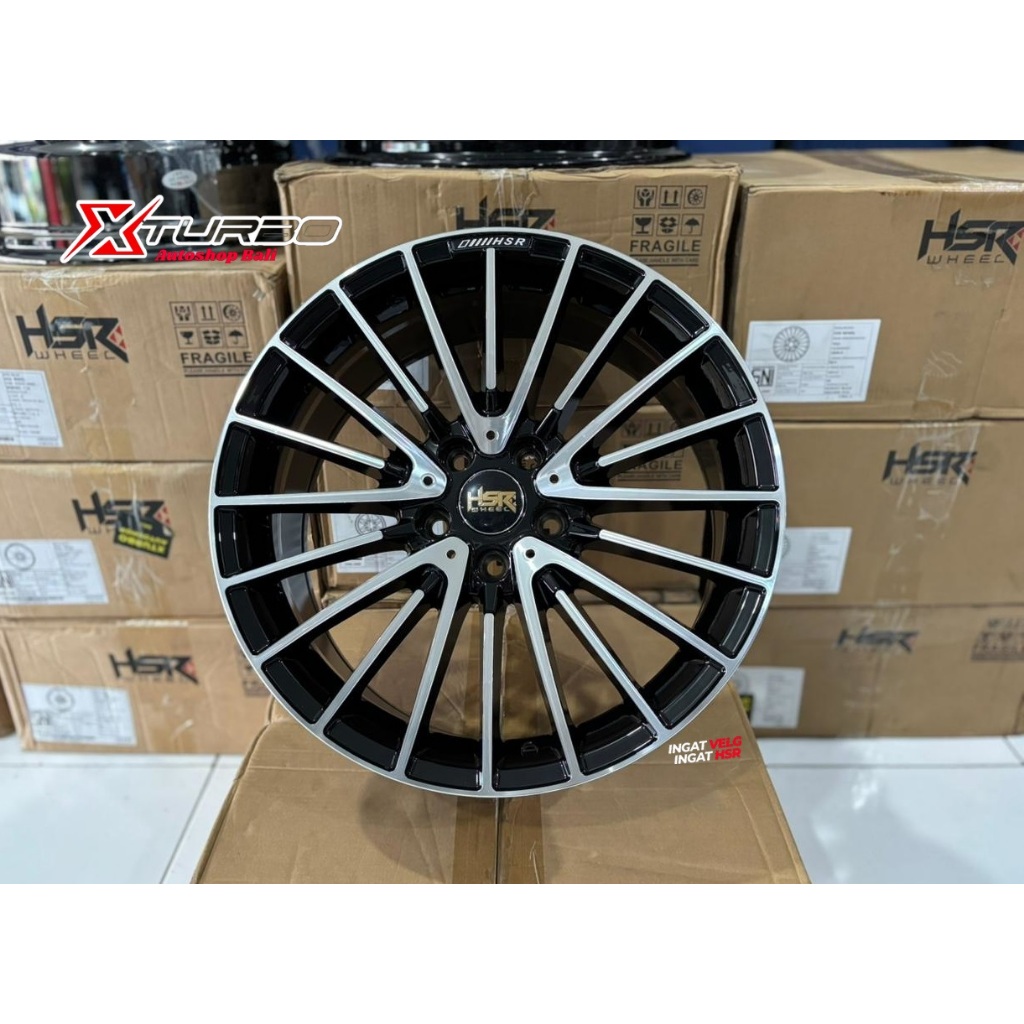 Velg Mobil Racing HSR BAJAU R18 Baut 5x112 Velg Mercy VW Audi Original HSR