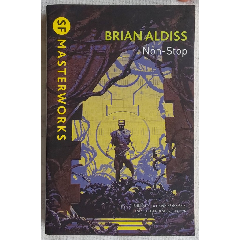 ***SCIENCE FICTION*** Non-Stop by Brian Aldiss, 2000, (English/buku bahasa inggris)