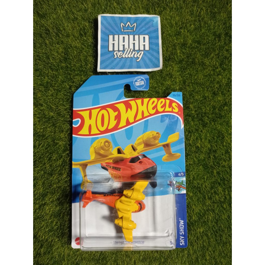 Hot Wheels Hw Water Bomber (BLISTER CRACK) - HW SKY SHOW™ - Rare Item Collection - Koleksi Mainan - 