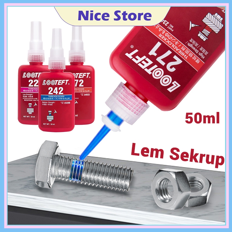 Henkel LOCTITE 271 Threadlocker Lem Baut - 10 ml