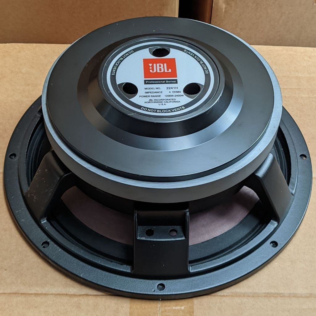 SPEAKER KOMPONEN JBL 12 INCH / SPEAKER 12 INCH JBL 2241H VC 4 IN MADE IN USA / ORIGINAL GRADE A++