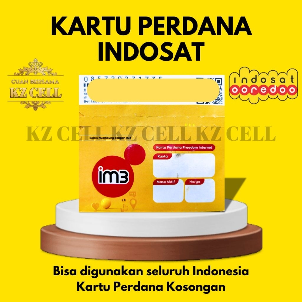 Kartu Perdana Indosat Segel