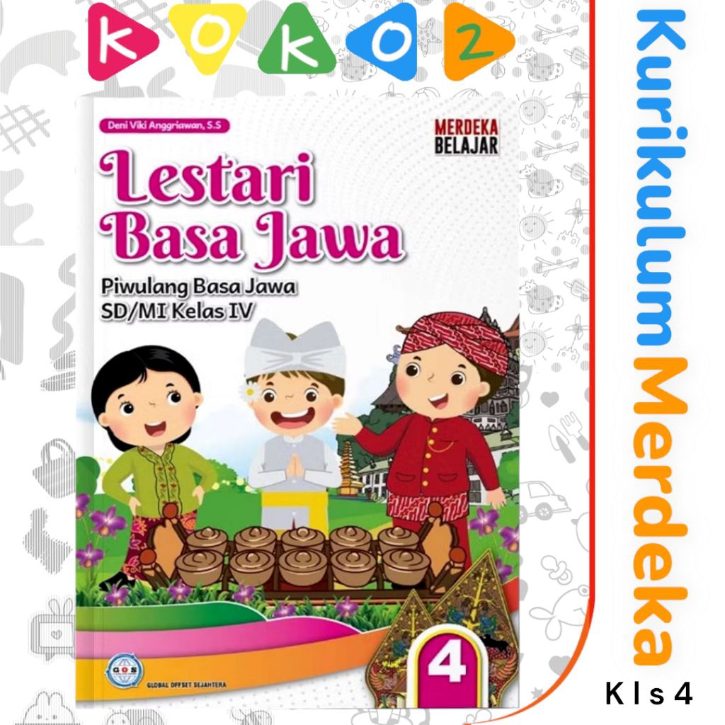 BUKU SISWA LESTARI BAHASA JAWA SD MI KELAS 4 KURIKULUM MERDEKA GOS