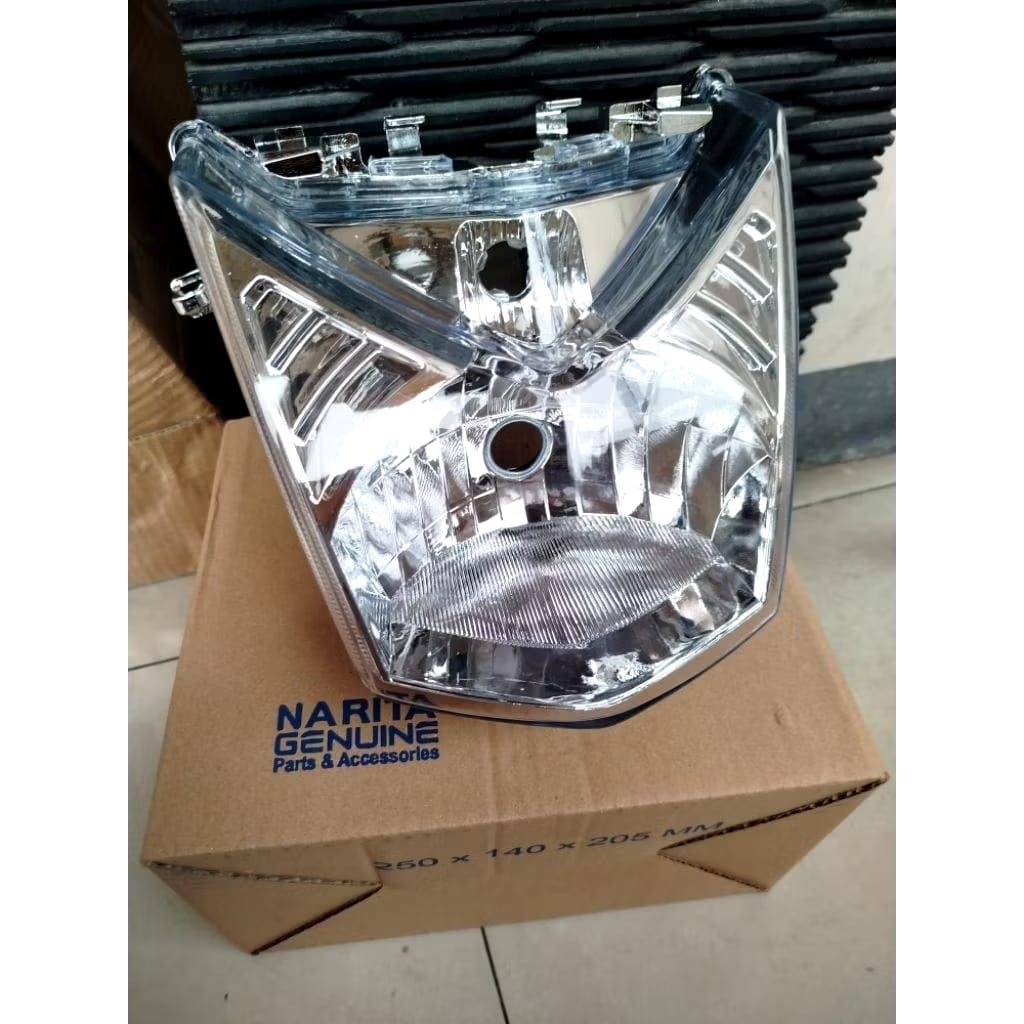 Reflektor lampu depan beat fi tahun 2013-2015