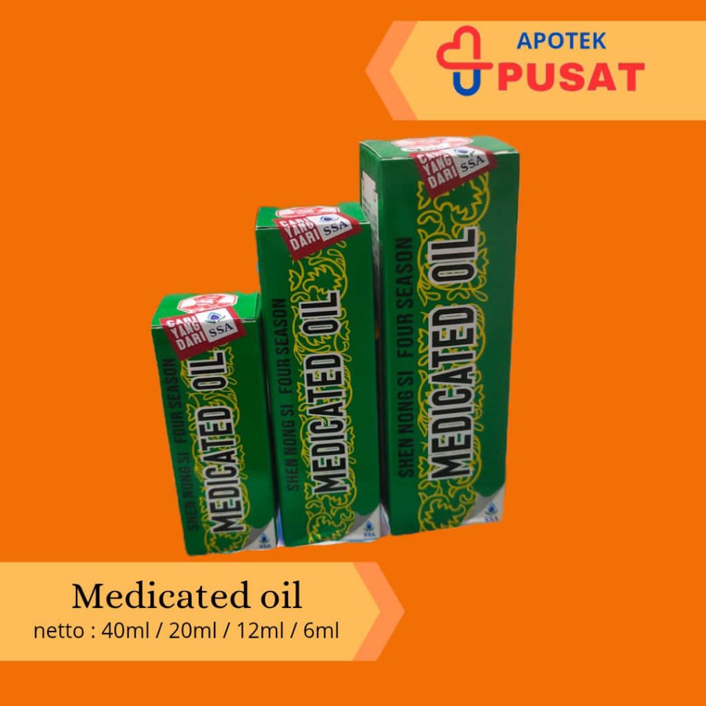 Medicated Oil Hijau | Shen Nong Si | Yee Tin