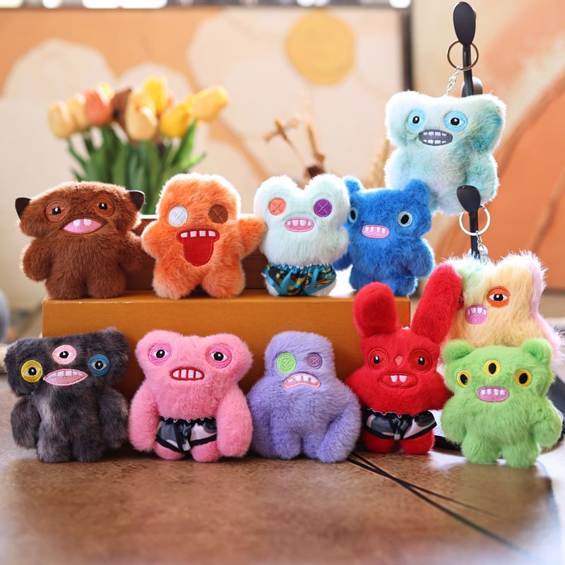PREMIUM FUGGLER , FUGLER DOLL BONEKA MONSTER LUCU GANTUNGAN KUNCI / KEY CHAIN / BAG CHARM