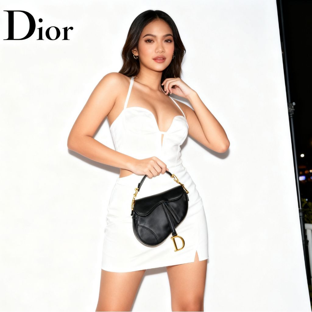 Saddle Medium Shoulder Bag / Saddle Medium Bag / Saddle Bag / Tas Saddle Medium Shoulder Bag / Tas S