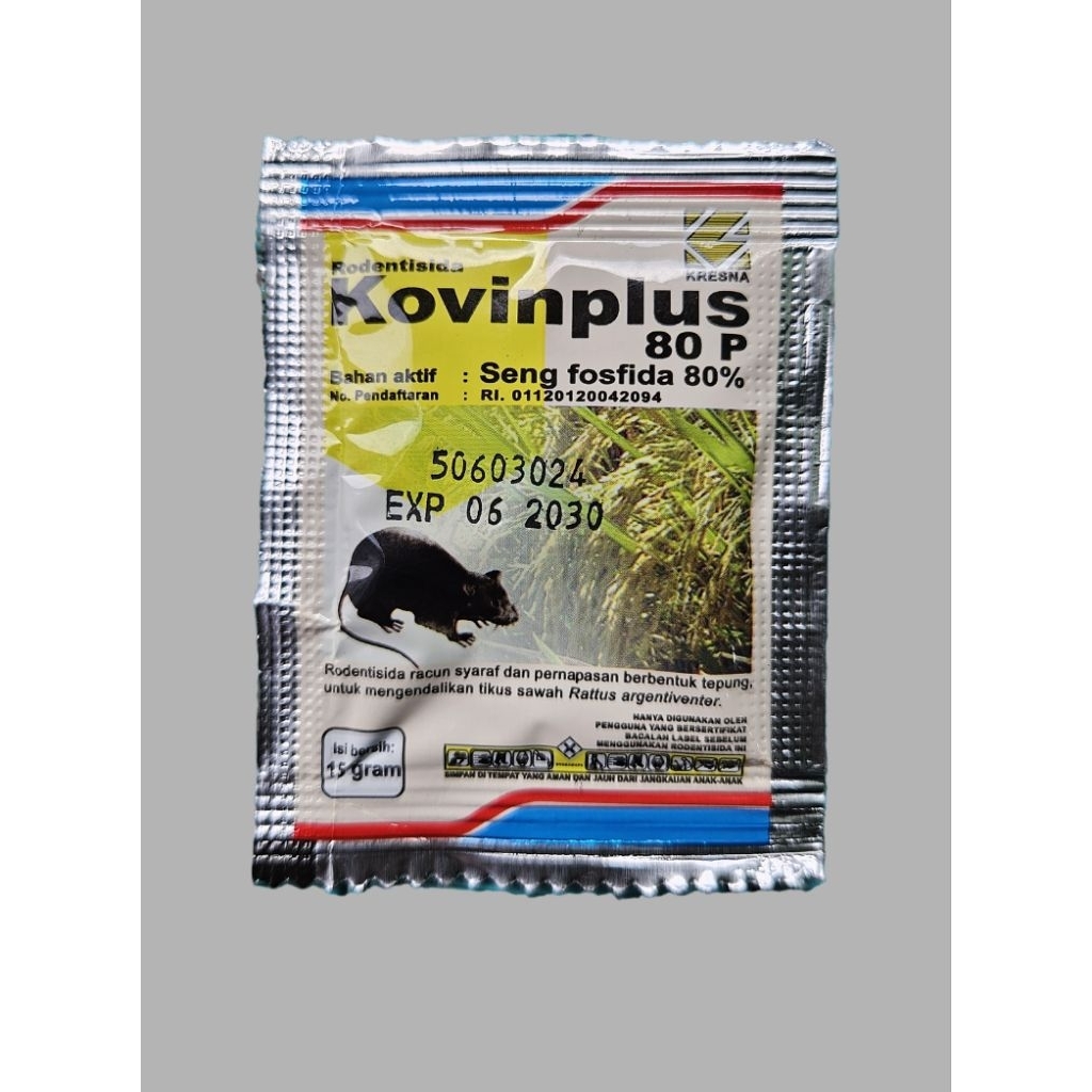 Kovinplus 15 gram Rodentisida