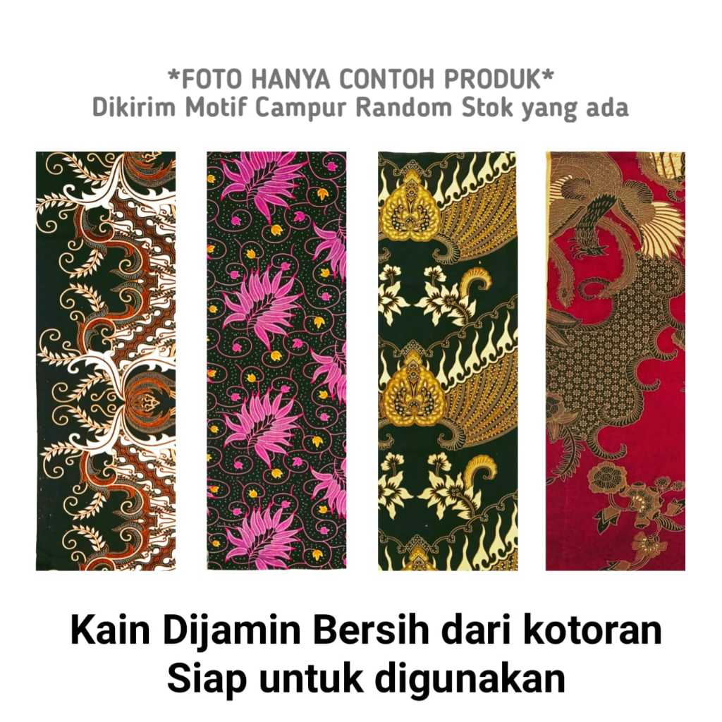 Kain perca meteran Kain batik meteran Kain perca sisa potongan (Harga Per Kilo) Kain kecil kecil