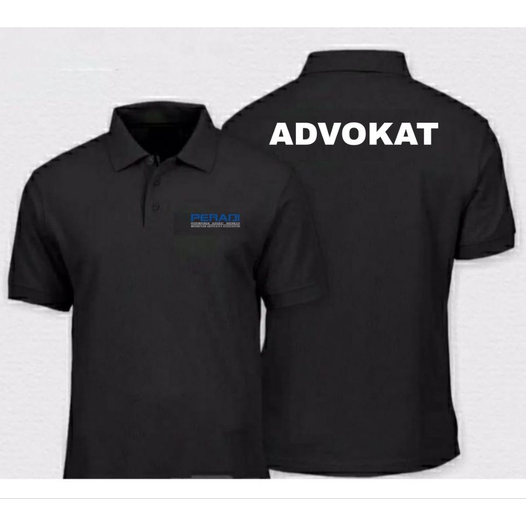 Kaos Advokat Kaos Peradi Polo Full Bordir Lengan Pendek
