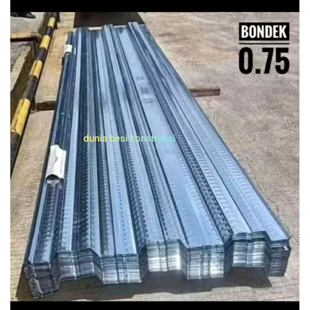 Bondeck / Bondek cor 0,75mm SNI 3m 4M 5M 6M
