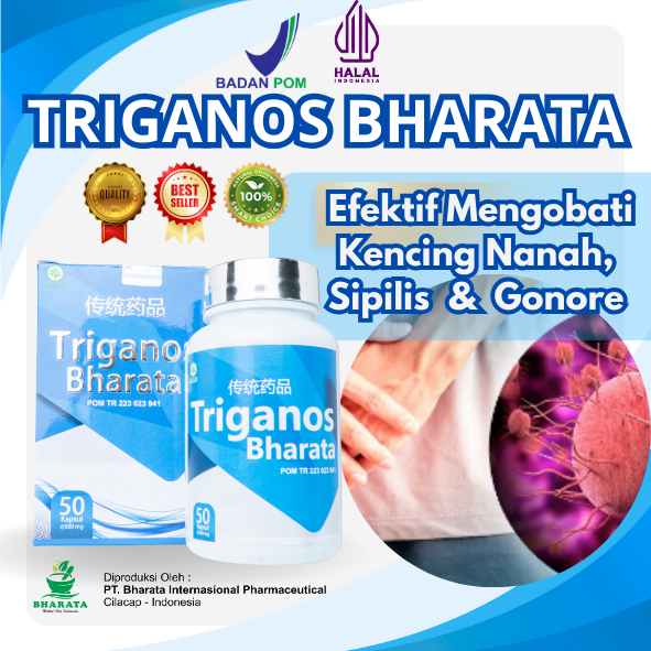 Triganos Bharata Obat Kencing Nanah Sipilis Gonore Ampuh 100% Original