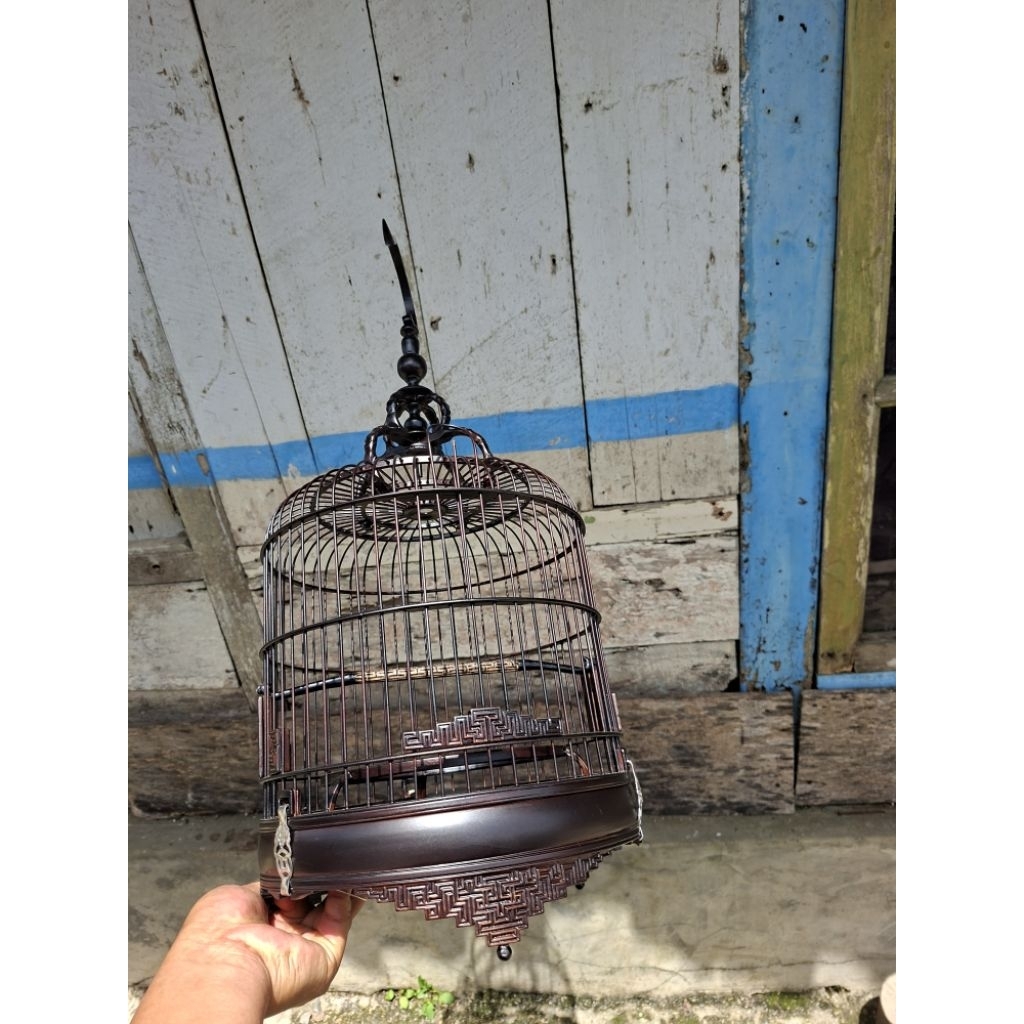 SANGKAR CUNGKOK BAMBU LOKAL CUKIT