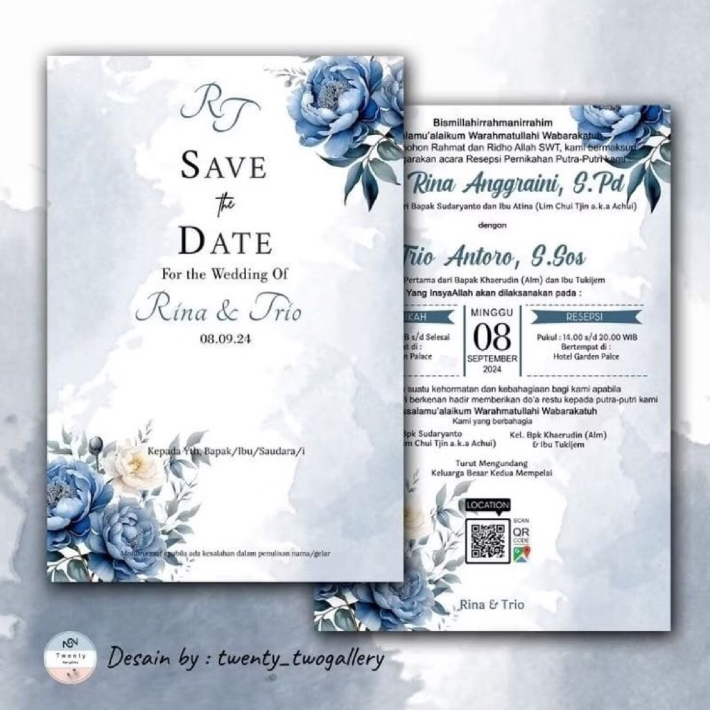 Cetak Undangan Pernikahan / Cetak Undangan Khitanan / Cetak Undangan / Cetak Undangan Murah / Cetak 