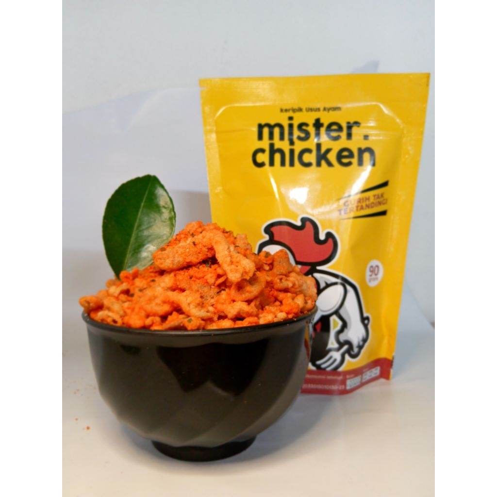 Usus Ayam krispy- kripik usus - Balado Daun Jeruk