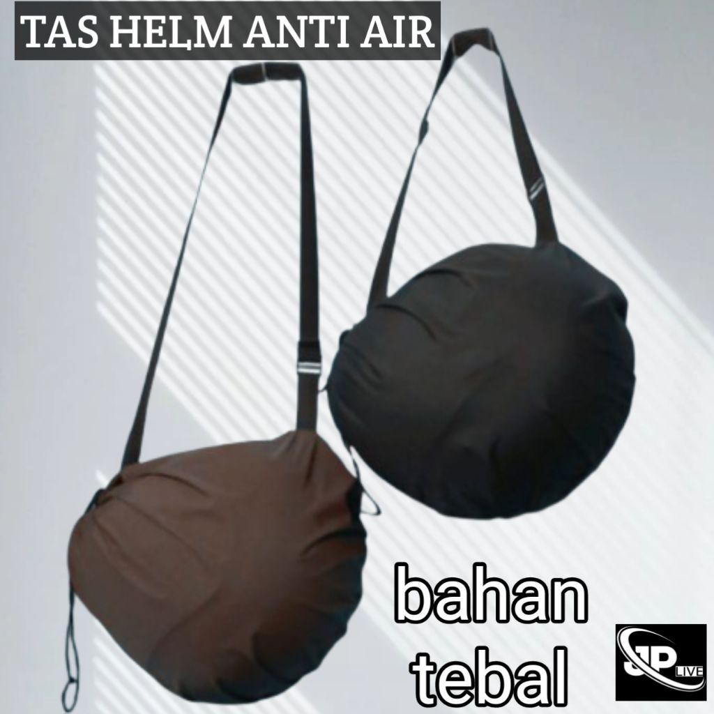 Tas Helm Anti Air BAHAN TEBAL / Sarung Helm / Cover Helm Motor waterproof