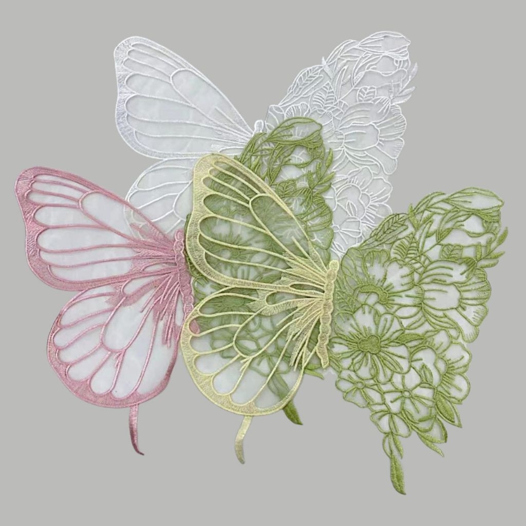 bordir kupu big sz import, aplikasi bordir kupu