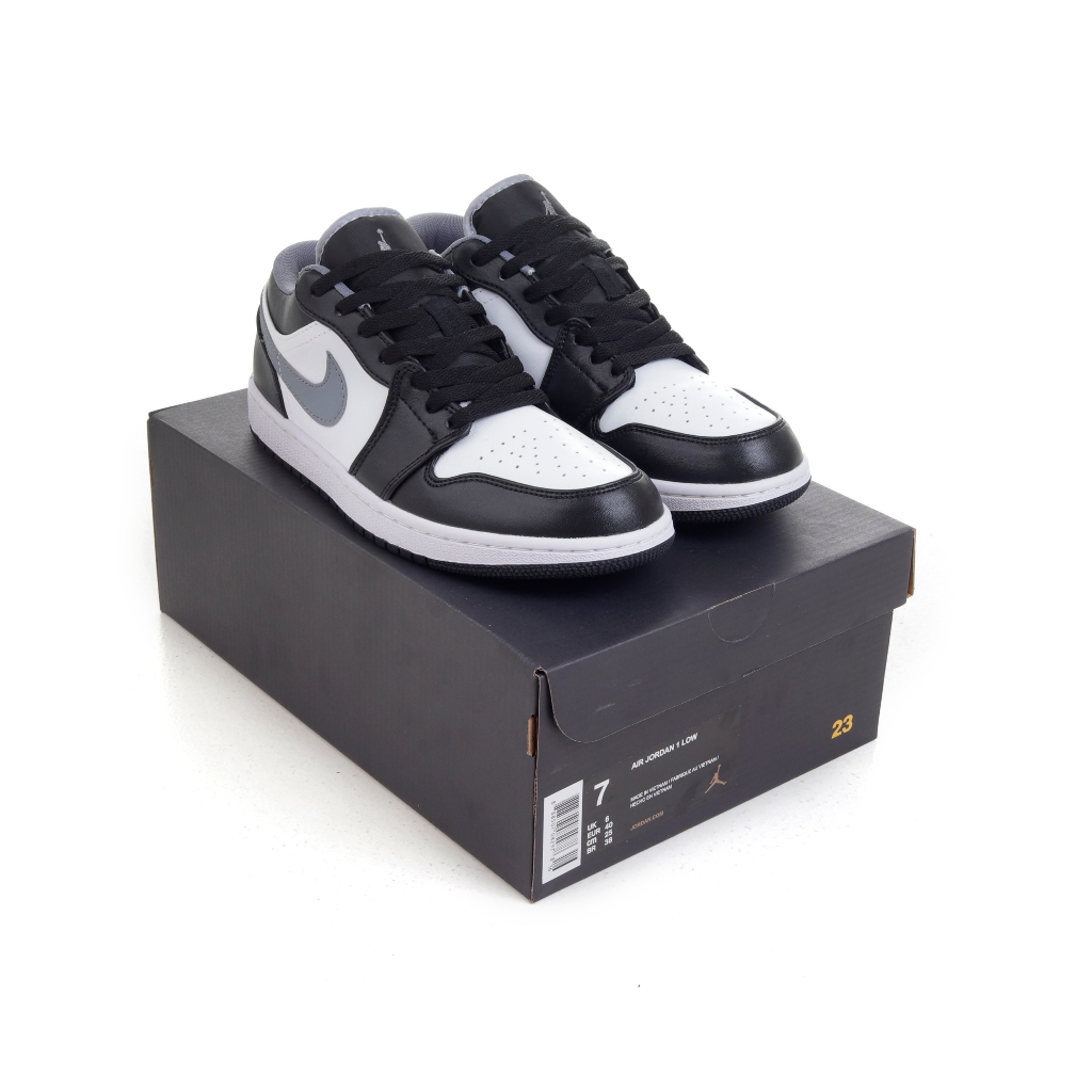 Nike Air Jordan 1 Low Black Medium Grey White