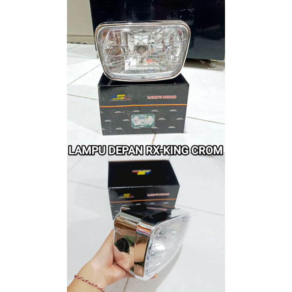 LAMPU DEPAN RX-KING/LAMPU REFLEKTOR BATOK RX-KING