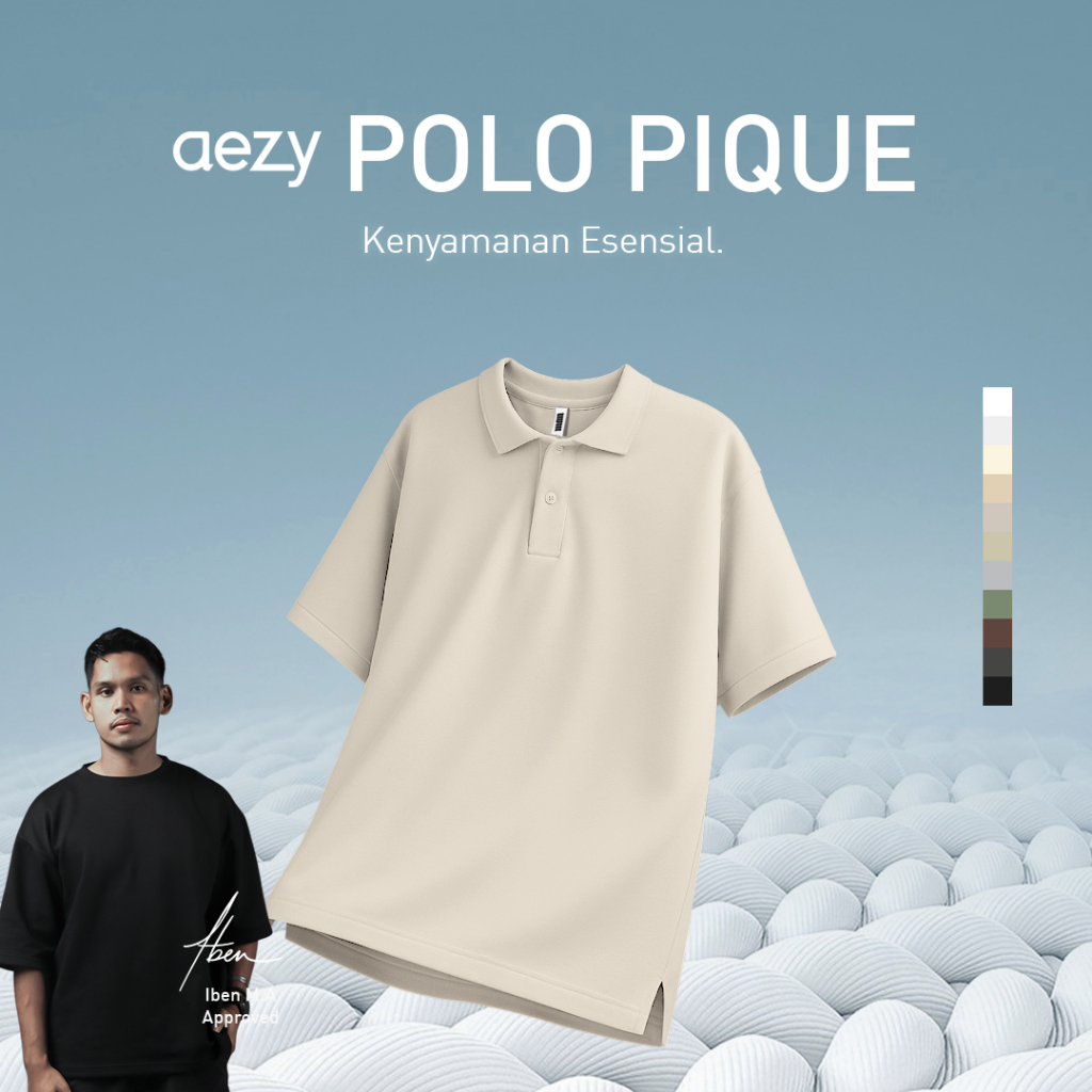 No Void Minds AEZY Polo Shirt | Clay