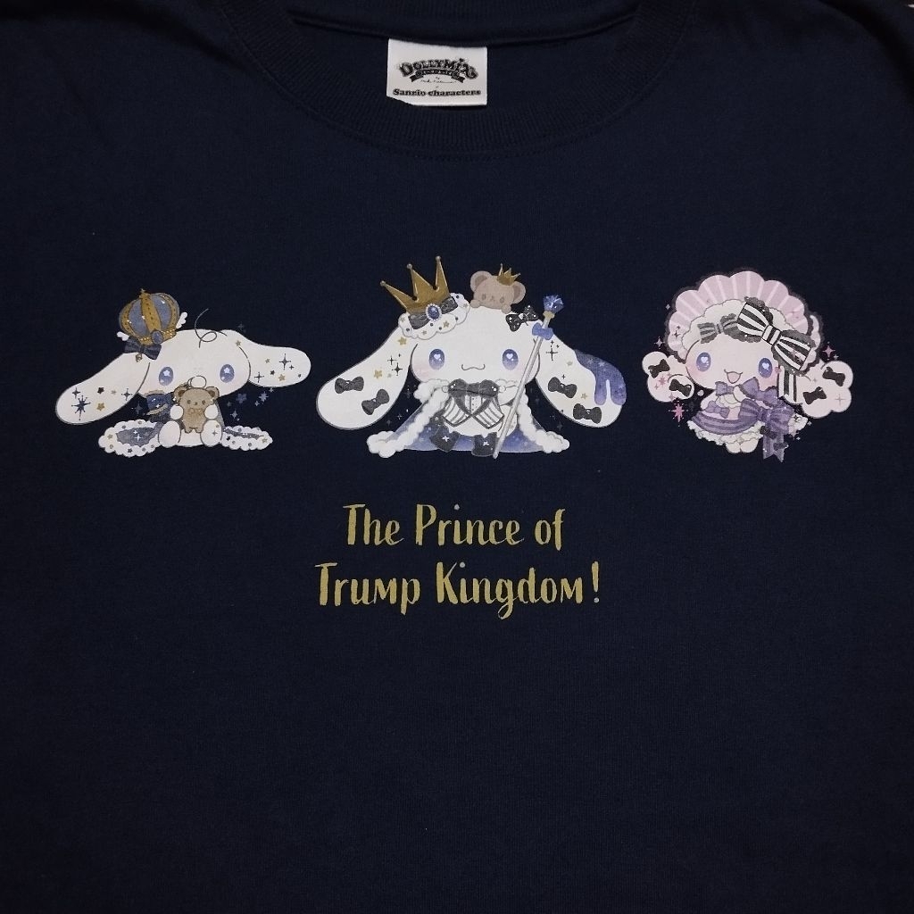 kaos official cinnamoroll sanrio x dolly mix