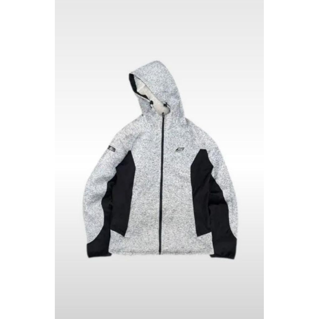SKECHERS Performance Gray Zip Up Hoodies