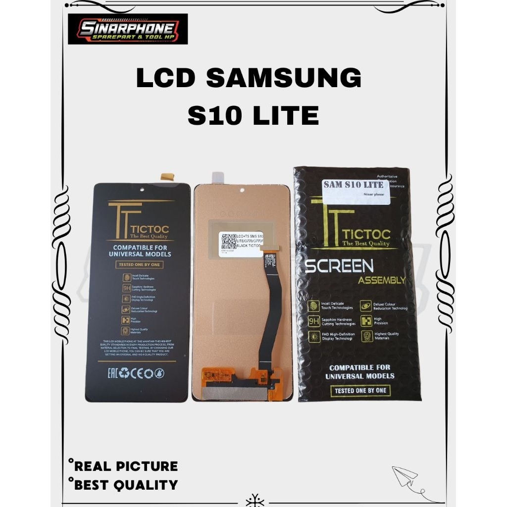 LCD SAMSUNG S10 LITE KUALITAS ORIGINAL
