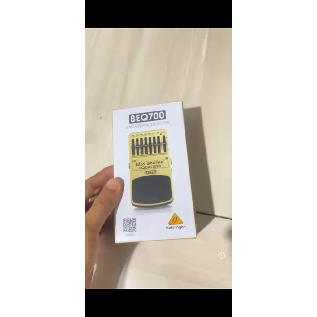 dijual behringer bass equalizer (Bekas)