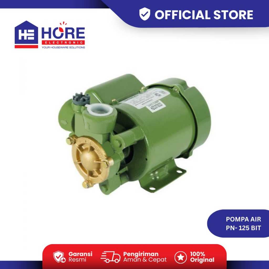 POMPA AIR SHIMIZU SUMUR DANGKAL PN 125 BIT / POMPA AIR KAPASITAS BESAR / WATER PUM SHIMIZU PN125BIT