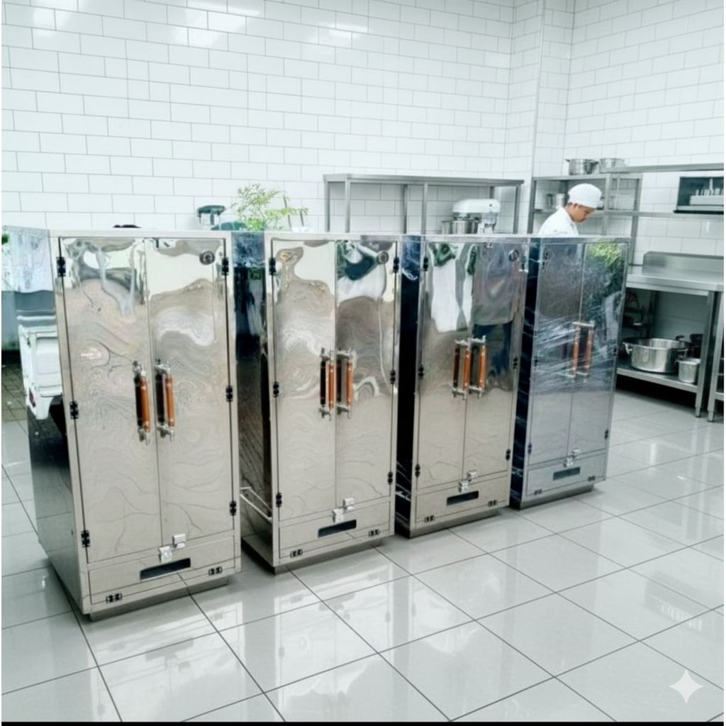 Mesin Pengering Ompreng MBG Stainless/ Pengering Ompreng / produsen Dapur MBG