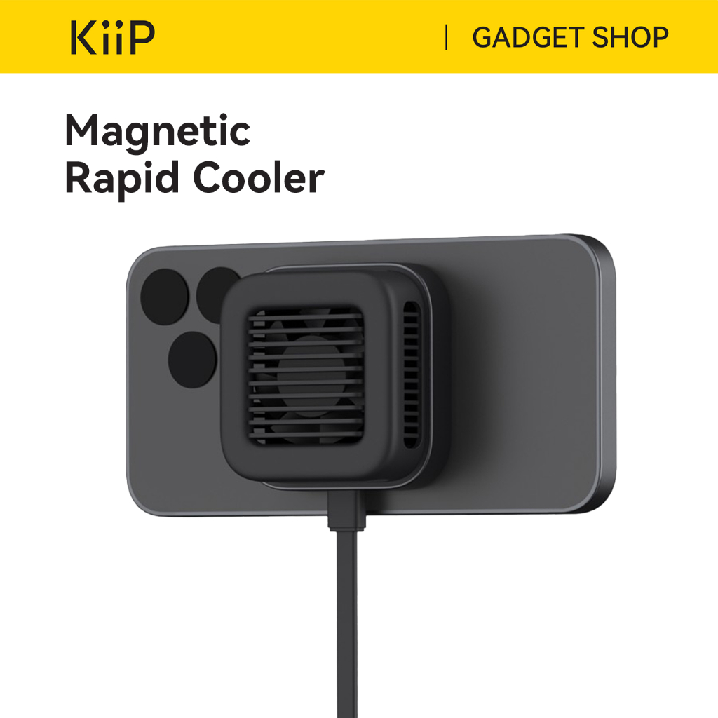 KiiP Wireless FW5 Charging Magnetic Cooler Pendingin HP Gaming Fan Radiator Cooling