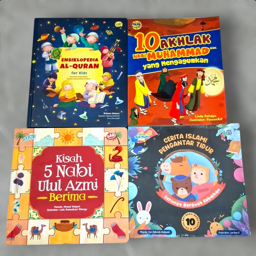 BUKU BACAAN ANAK / BACAAN ISLAMI ANAK / TERAMPIL MENULIS / AYO BELAJAR SHOLAT / POSTER RAJIN IBADAH 