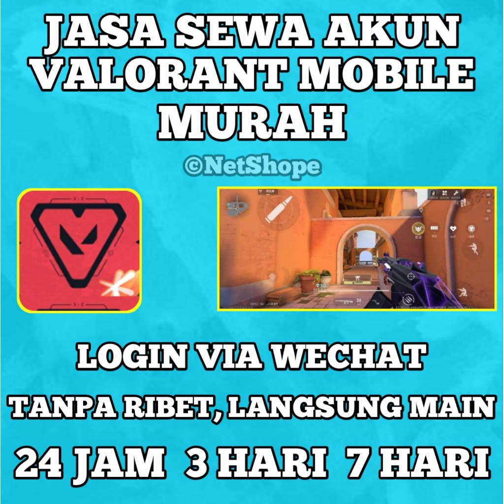 SEWA AKUN VALORANT MOBILE