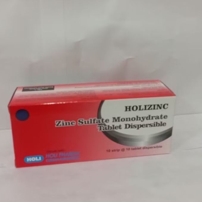 Holizinc 20mg/Zinc tablet dispersible box 100 tablet