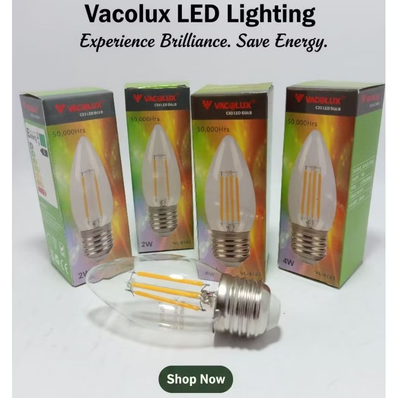 LED Vacolux - C35 // Warm white