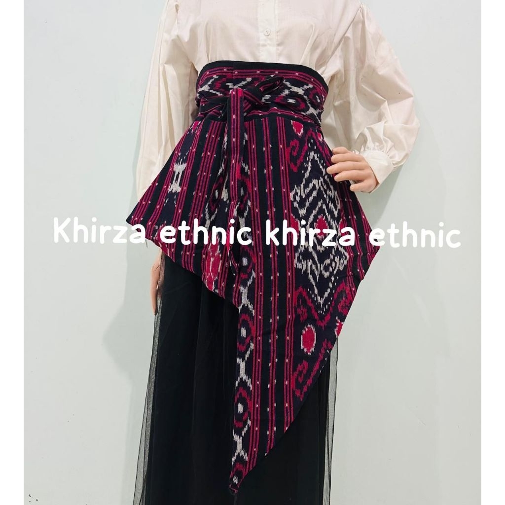 OBI TENUN IKAT - OBI TENUN - OBI ETHNIC - IKAT PINGGANG TENUN - IKAT PINGGANG WANITA