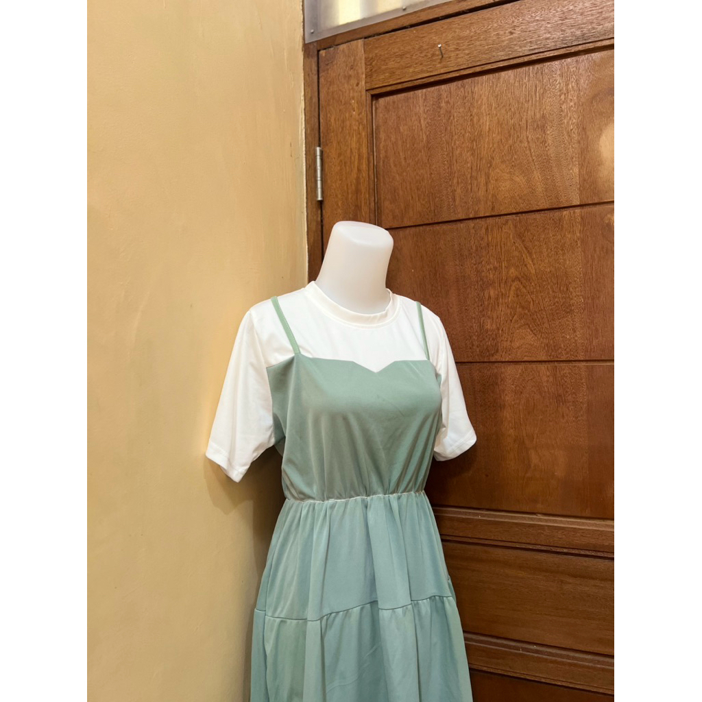 Dress Hijau Sage