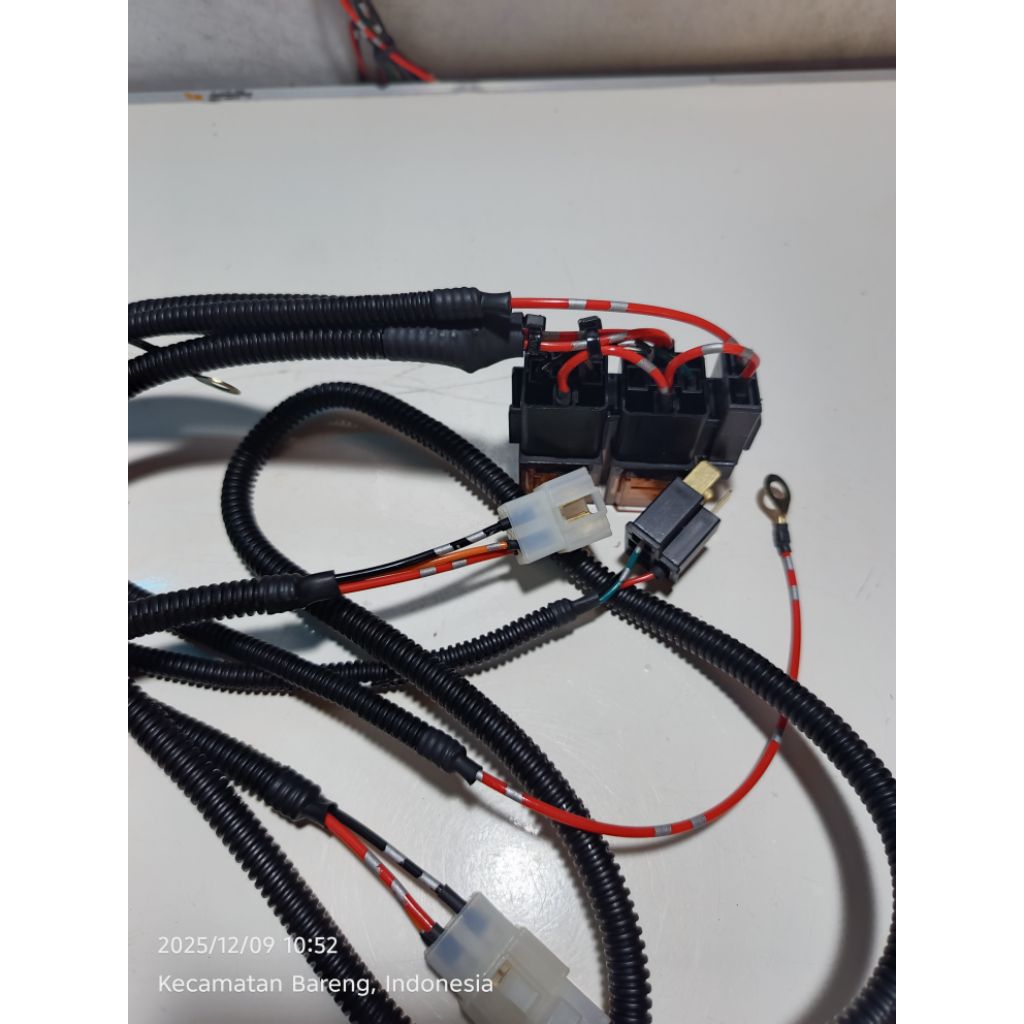 Relayset biled foglamp avanza brio soket PNP full solder